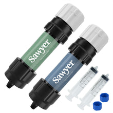 Load image into Gallery viewer, SP2307 - Dual Threaded MINI Water Filtration System, Twin Pack, Sage and Steel