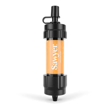 Load image into Gallery viewer, SP103FC - Orange Sawyer Mini Water Filtration System - Cardboard Packaging
