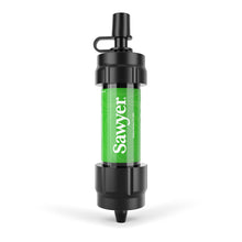 Load image into Gallery viewer, SP101FC - Green Sawyer Mini Water Filtration System - Cardboard Packaging