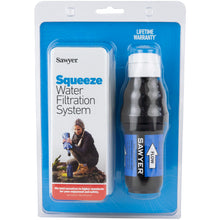Load image into Gallery viewer, SP129 - Sawyer Point One Squeeze Water Filter System with Two 1L Pouches