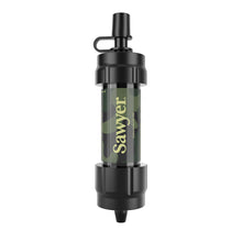 Load image into Gallery viewer, SP107FC - Sawyer Camo Mini Water Filtration System - Cardboard Packaging
