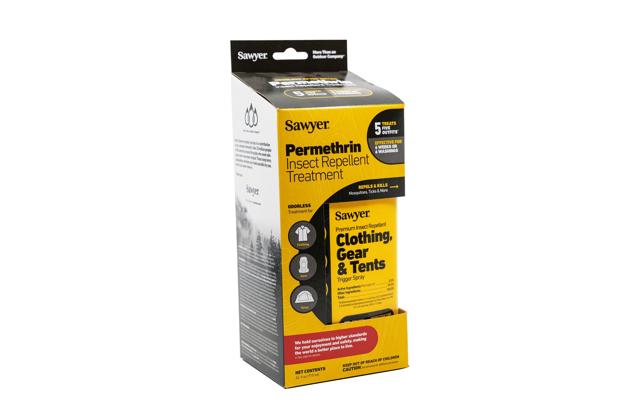 SP657 Sawyer Premium Insect Repellent Clothing, Gear & Tents