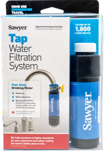SP134X Sawyer TAP Water Filtration System, Fits Faucets & Hose Bibs