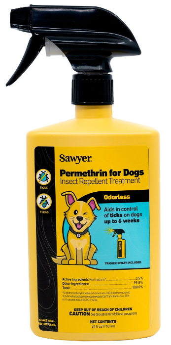 SP624 Sawyer Premium DOG PERMETHRIN Insect Repellent 24 oz Trigg Sawyer Direct