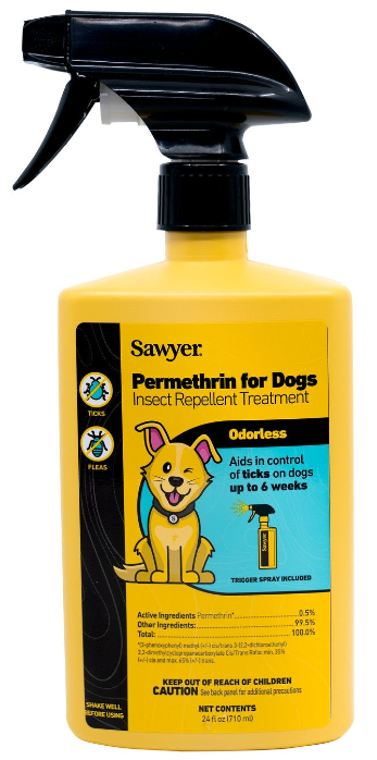 SP624 Sawyer Premium DOG PERMETHRIN Insect Repellent 24 oz