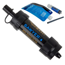 Load image into Gallery viewer, SP105FC - Black Sawyer Mini Water Filtration System - Cardboard Packaging
