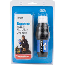 Load image into Gallery viewer, SP129 - Sawyer Point One Squeeze Water Filter System with Two 1L Pouches
