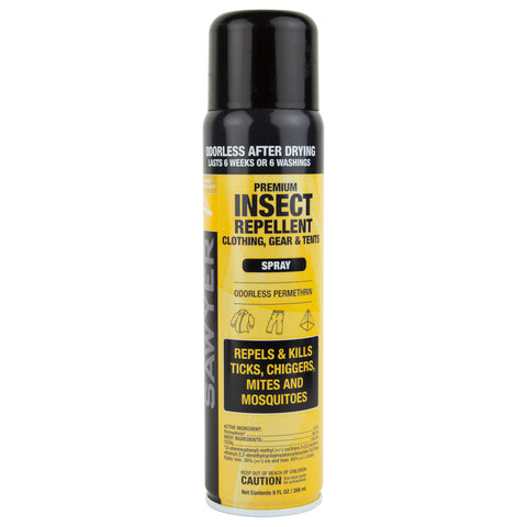SP602 Sawyer Premium Insect Repellent Clothing, Gear & Tents - 9 oz Aerosol